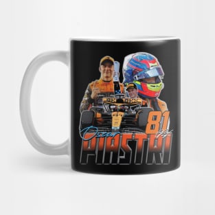 Oscar Piastri Retro Mug